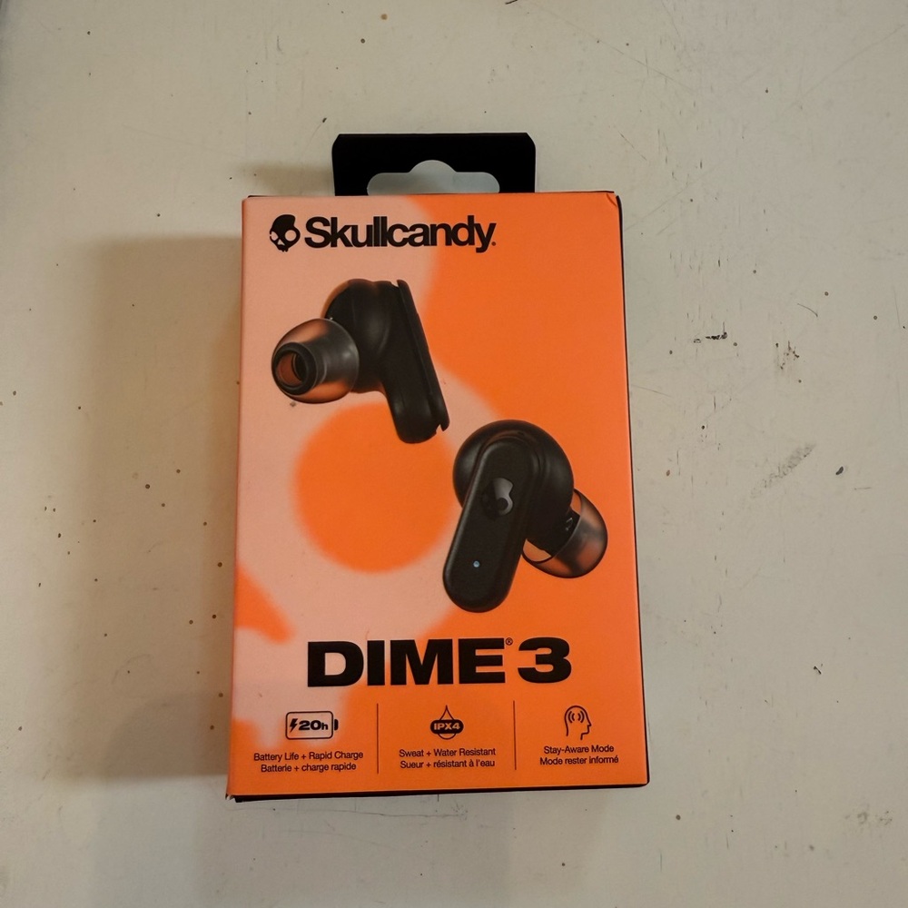 Skullcandy Dime 3 True Wireless Earbuds - Black